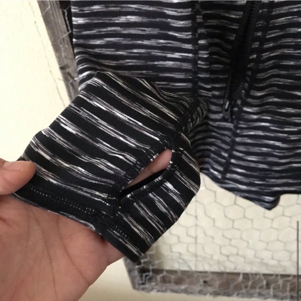 Zella Stamina Energy Stripe Mesh Panel Jacket XL - Picture 6 of 7